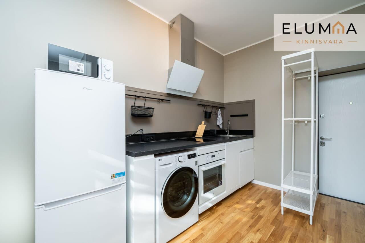 Renoveeritud stuudiokorter Stroomi ranna lähedal